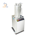 Automatic vaccum chicken sausage maker commercial sausage making machine 300 400 600kg/h sausage stuffer filling machine